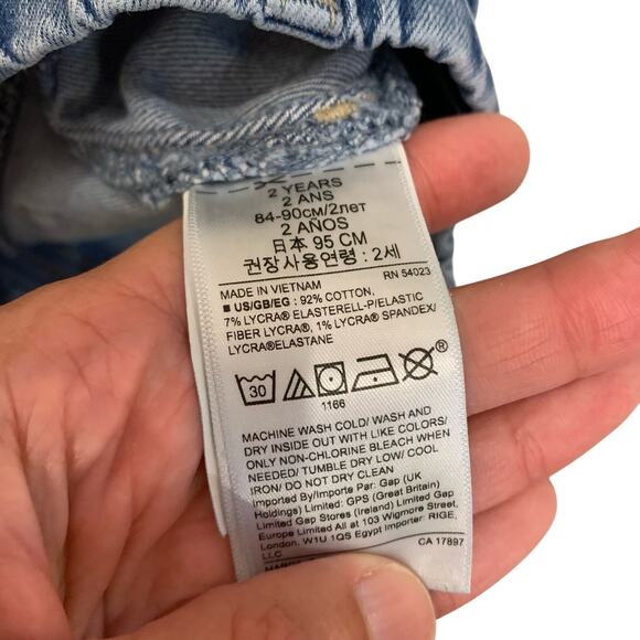 GAP Light Wash Blue Pull On Skinny Jeans - Picture 6 of 6